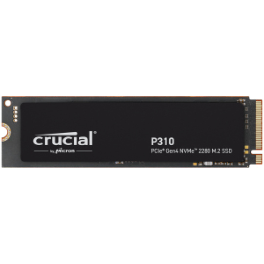 Crucial P310 4TB PCIe Gen4 2280 NVMe M.2 SSD with heatsink