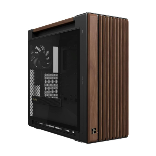 ASUS PROART PA602 WALNUT WOOD TG MODERN BLACK skrinka E-ATX