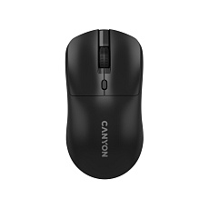 Canyon MW-06, bezdrôtová optická myš, 2.4 GHz USB, 800/1200/1600 DPI, 4 tlačidlá, čierna