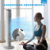 Tower fan, Built-in aromatherapy, Smart Program for Daily/Night Comfort with intelligent wind level control, Slim design, 3 Wind m