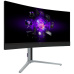 Lorgar 34MP1, zakrivený herný monitor 34´´, UWQHD 3440x1440, 1 000 000:1, 1ms, 1000cd, HDMI, DP, USB-C(90W), 2.1 repro