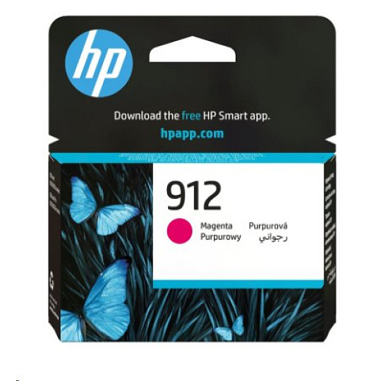 HP 912 Magenta Original Ink Cartridge HP 912 Magenta Original Ink Cartridge
