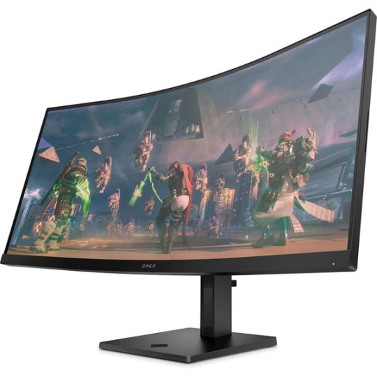 OMEN 34c G2, 34.0/VA/Curved, 3440x1440/180Hz, 4000:1, 1 ms, 400cd, HDMI/DP, 2-2-0