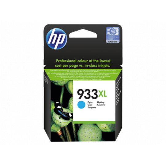 HP Azúrová atramentová kazeta HP 933XL Officejet HP Azúrová atramentová kazeta HP 933XL Officejet