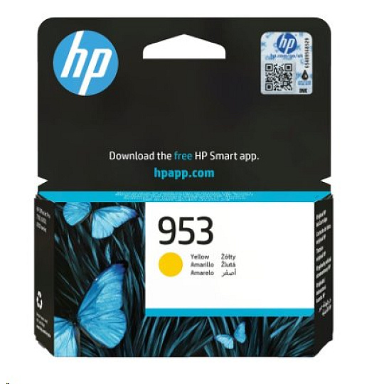 HP 953 Žltá atramentová náplň HP 953 Žltá atramentová náplň