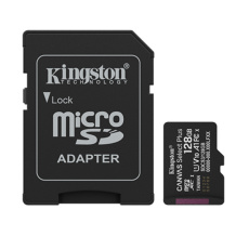 128 GB . microSDXC karta Kingston Canvas Select Plus U1, V10, A1 (r/w 150MB/s) + adaptér