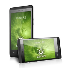 GIGABYTE GSmart Roma R2 4.0" IPS 800x480 4GB WIFI BT 1400mAh CAM 0.3/5.0Mpx Android 4.2 DUAL SIM CIERNY