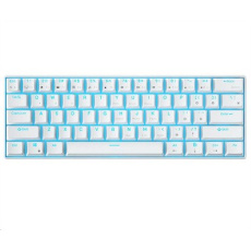 ROYAL KLUDGE RK61 White Gaming Keyboard Red switch