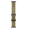 Apple Watch 49mm Titanium Band: Translucent Kelp Ocean Band - Black Titanium Finish