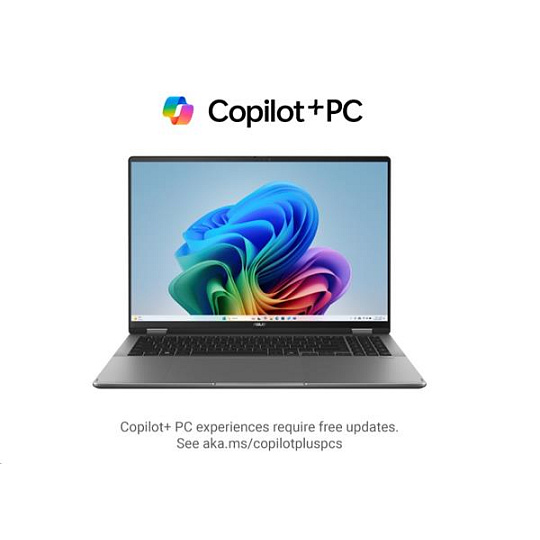 ASUS Vivobook S16 Flip TP3607SA-SI191WZ, Ultra 7-256V, 16.0˝ 1920x1200 WUXGA/Touch, UMA, 16GB, SSD 512GB, W11H, bez AC 