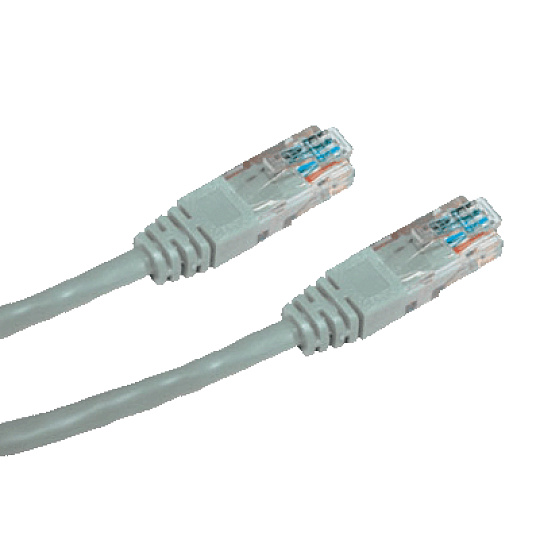 patch kábel Cat6, UTP - 5m , šedý patch kábel Cat6, UTP - 5m , šedý