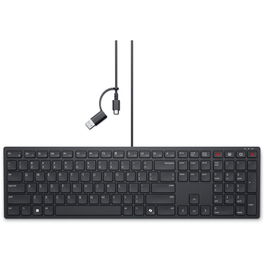 Dell Pro Wired Collaboration Keyboard - KB525C - Czech/Slovak (QWERTZ)