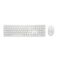 Dell Pro Wireless Keyboard and Mouse - KM5221W - Czech/Slovak (QWERTZ) - White