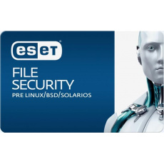 ESET File Security for Linux/BSD/Solaris 1 server / 1 rok zľava 20% (GOV)