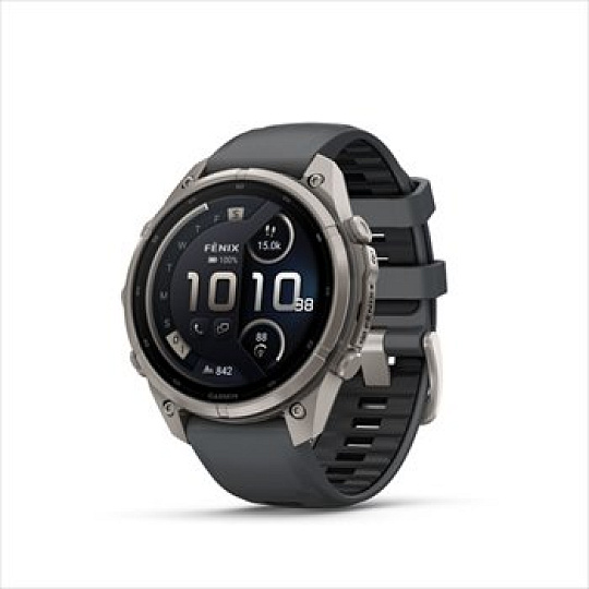 Garmin fenix 9 Pro - inReach, 47mm, AMOLED, Sapphire, Titanium, Graphite/Black band Garmin fenix 9 Pro - inReach, 47mm, AMOLED, Sapphire, Titanium, Graphite/Black band