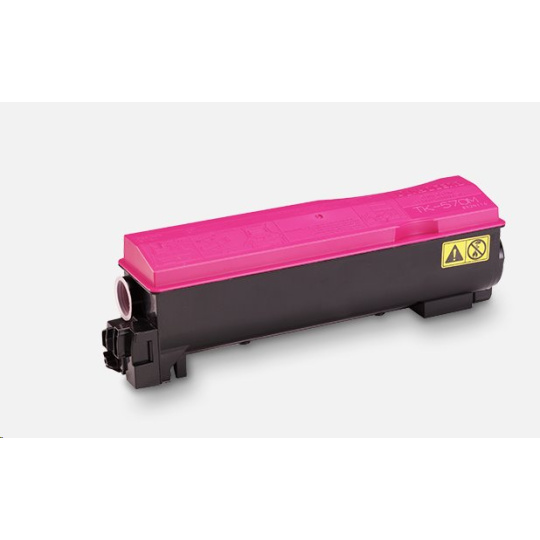 KYOCERA TK-570M Toner magenta na 12 000 A4 (pri 5% pokrytí), pre ECOSYS P7035cdn, FS-C5400DN