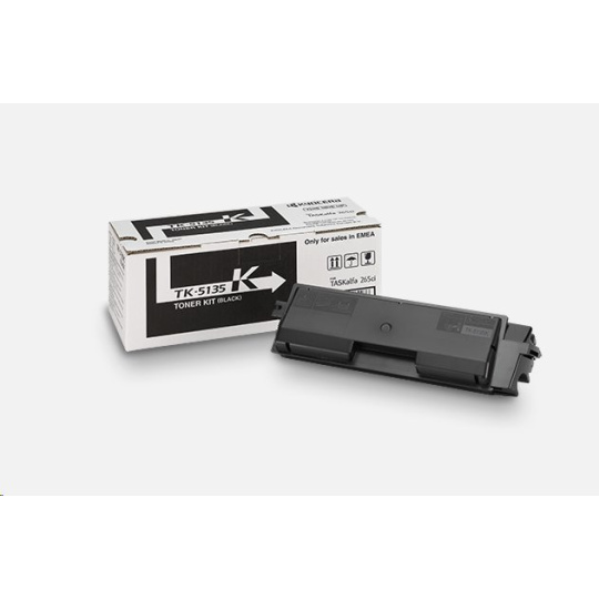 KYOCERA TK-5135K Toner čierny na 10 000 A4 (pri 5% pokrytí), pre TASKalfa 265ci