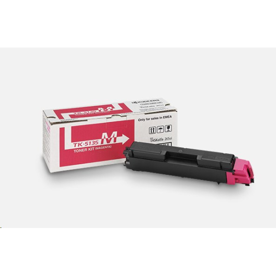 KYOCERA TK-5135M Toner magenta na 5 000 A4 (pri 5% pokrytí), pre TASKalfa 265ci