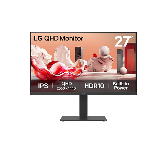 LG 27BA54QB-T 27"W IPS 2560x1440 5ms 5 000 000:1 350cd DP HDMI USB-C pivot repro