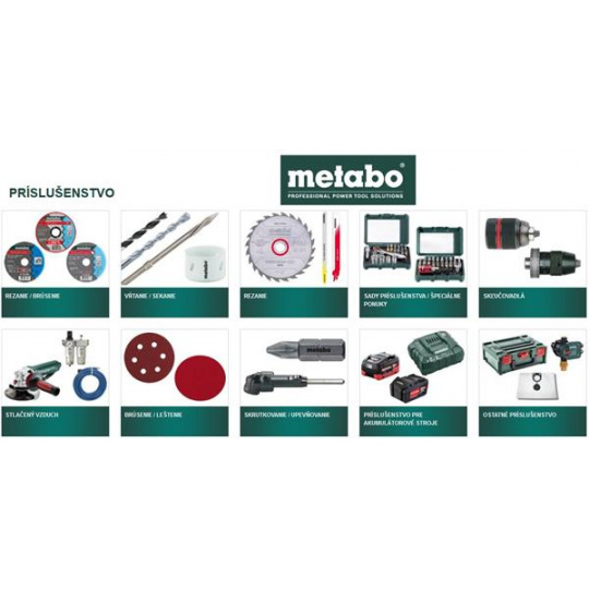 Metabo 5 STB basic metal 51/1.2mm/21T T218A    