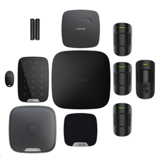 SET Ajax My House, My Castle 4G, black