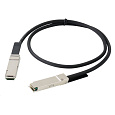 QSFP28 pasivní kabel 100Gbps pro lokální propojení dvou aktiv. prvků přes QSFP28 sloty, 0,5m, DELL komp.