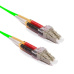 Optický  duplex kabel, MM 50/125, OM5, LC/LC, LSOH, 1m