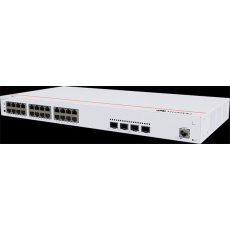 Huawei S220-24T4X,S220-24T4X,S220-24T4X (24*10/100/1000BASE-T ports, 4*10GE SFP+ ports, built-in AC power)