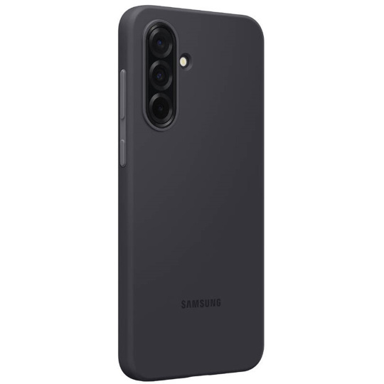 Samsung Silikónový zadný kryt pre Galaxy A36 Black