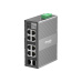 TP-LINK "Omada 8-Port Gigabit Industrial Easy Managed Switch8× Gigabit Ports (6× RJ45, 2× RJ45/SFP Combo)Professional