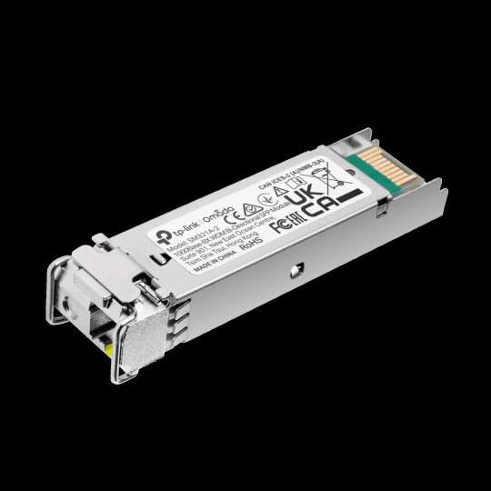 TP-LINK "Omada Gigabit Single-Mode WDM Bi-Directional SFP ModuleSPEC: LC Connector, TX:1550nm/RX:1310nm, Single-mode, 2