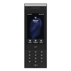 Ubiquiti Indoor/outdoor intercom terminal for managing residential and commercial building entry requests with Touch Pas