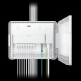Ubiquiti A compact, weatherproof enclosure for UISP Routers and Switches.