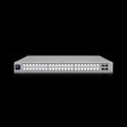 Ubiquiti Professional-grade, 48-port Layer 3 Etherlighting™ PoE+++ switch with (32) 10 GbE, (16) 2.5 GbE PoE, and (4) 25