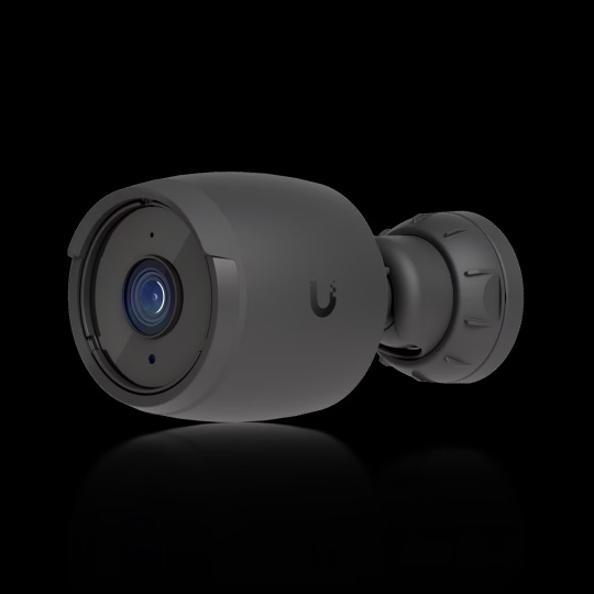 Ubiquiti All-weather 4K PoE camera with a 1/1.8" 8MP image sensor, Multi-TOPS AI Engine, and long-range IR night vision.