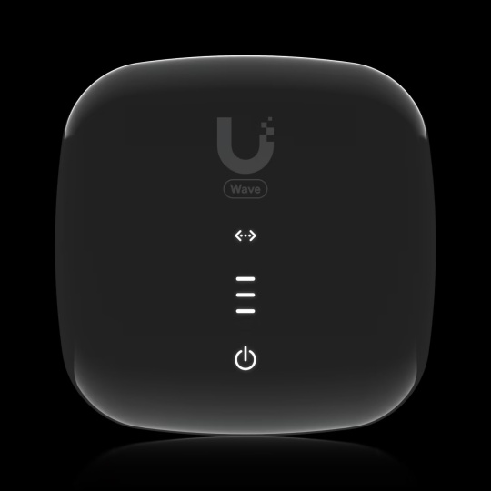 Ubiquiti A GPON optical network unit with a 2.5 GbE port that delivers 1.2 Gbps uplink / 2.5 Gbps downlink speeds at dis