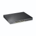 ZyXEL XGS2210-28HP, 28-port Managed Layer2+ Gigabit Ethernet switch, 24x Gigabit metal + 4x 10GbE SFP+ ports, PoE 802.3a