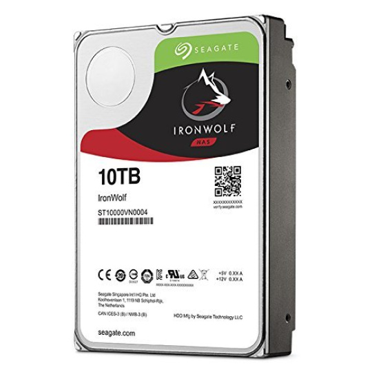 Seagate IronWolf NAS HDD 12TB 7200RPM 256MB SATA Seagate IronWolf NAS HDD 12TB 7200RPM 256MB SATA