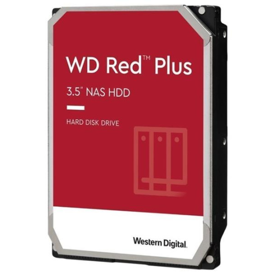 WD Red™ Plus 3,5" HDD 3TB NAS 5400RPM 256MB SATA III 6Gb/s