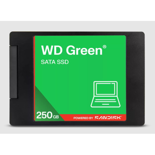 SSD WD Green (2.5", 250GB, SATA 6Gb/s) SSD WD Green (2.5", 250GB, SATA 6Gb/s)