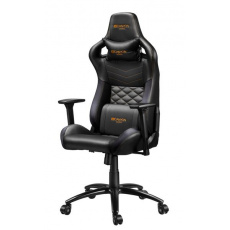 Gaming chair, PU leather, Cold molded foam, Metal Frame, Butterfly mechanism, 90-150 dgree, 3D armrest, Class 4 gas lift, metal ba