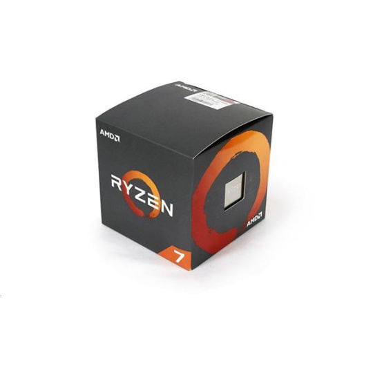 AMD, Ryzen 7 3800XT, Processor BOX, soc. AM4, 105W, bez chladiča