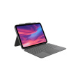 Logitech® Combo Touch for iPad (10th gen) - OXFORD GREY - UK - INTNL