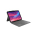 Logitech® Combo Touch for iPad (10th gen) - OXFORD GREY - UK - INTNL