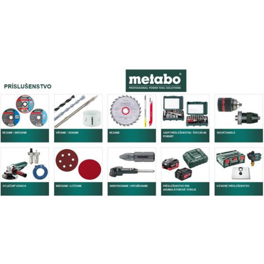 Metabo Lamelový brúsny kotúč 115 mm P 120, F-NK