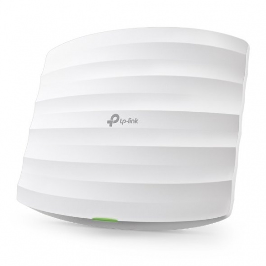 TP-LINK EAP110 2.4GHz N300 Ceiling Mount Access Point, Qualcomm, 1 10/100Mbps LAN, Passive PoE, 2 Internal Antennas