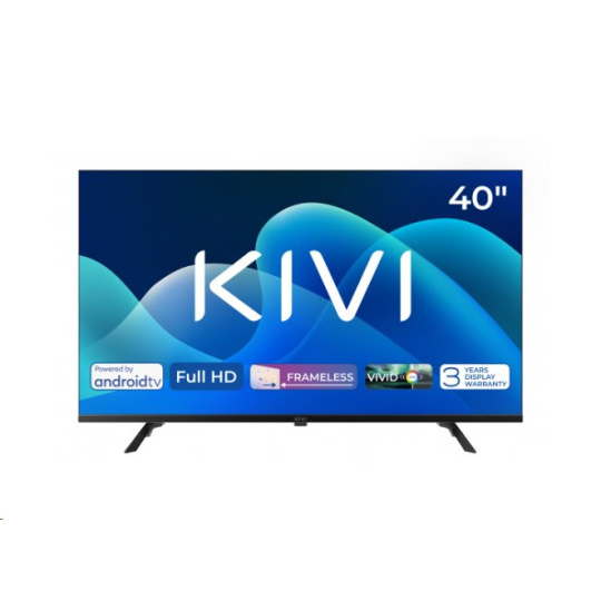 KIVI OPTIMA TV 40F710QB, 40" FHD, L5 HDR, SMART GOOGLE TV, Vyrobene v CZ, Cierna