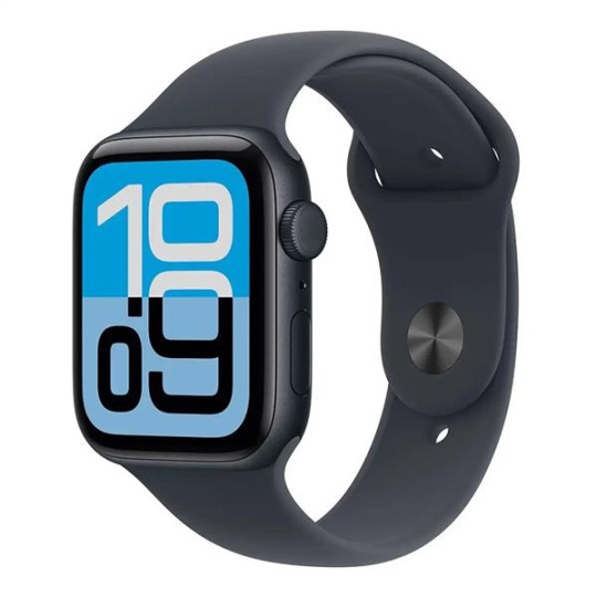Apple Watch SE 3 GPS 44mm Midnight Aluminium Case with Midnight Sport Band - M/L Apple Watch SE 3 GPS 44mm Midnight Aluminium Case with Midnight Sport Band - M/L