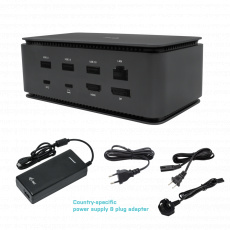 i-tec USB4 Metal Docking station Dual 4K HDMI DP, Power Delivery 80W + zdroj 112W