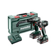 Metabo Combo Set 2.8.1 18V BS+SSD200LTBL (2x2,0Ah, SC 30, metaBOX 145 L)